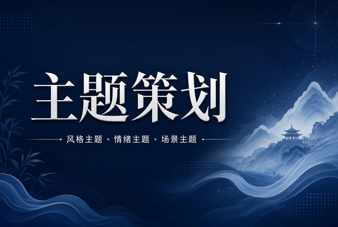 签栏主题视觉
